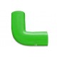 Silicone elbow 90' 35mm Green
