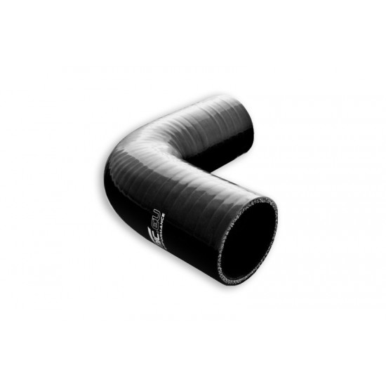 Silicone elbow 90' 60mm Black