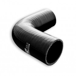 Silicone elbow 90' 63mm Black