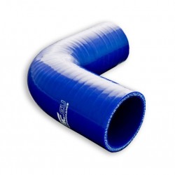 Silicone elbow 90' 63mm Blue