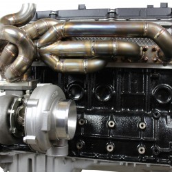 BMW M50 M52 M54 TUBULAR STAINLESS STEEL TURBO EXHAUST MANIFOLD BOTTOM LOW MOUNT FTWL