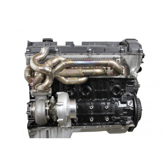 BMW M50 M52 M54 TUBULAR STAINLESS STEEL TURBO EXHAUST MANIFOLD BOTTOM LOW MOUNT FTWL