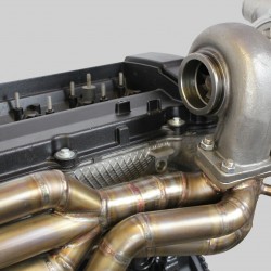 BMW M50 M52 TUBULAR STAINLESS STEEL TURBO EXHAUST MANIFOLD TOP MOUNT T3 E36 FTWL