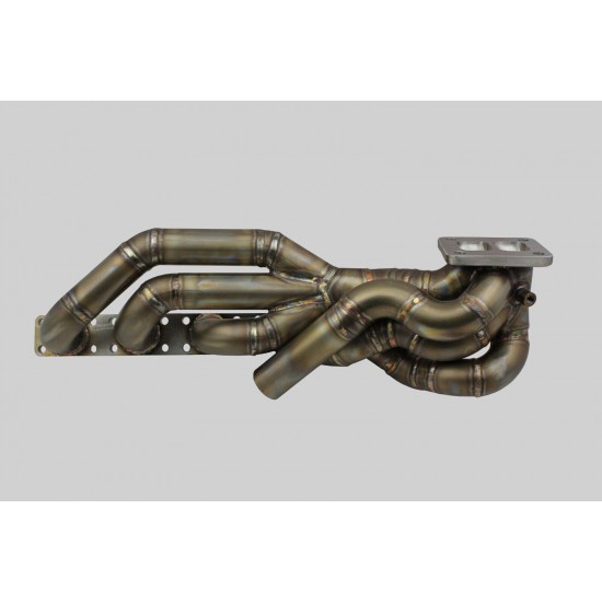 BMW M50 M52 TUBULAR STAINLESS STEEL TURBO EXHAUST MANIFOLD TOP MOUNT T3 E36 FTWL