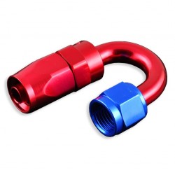 Swivel 180' AN10 fitting Red