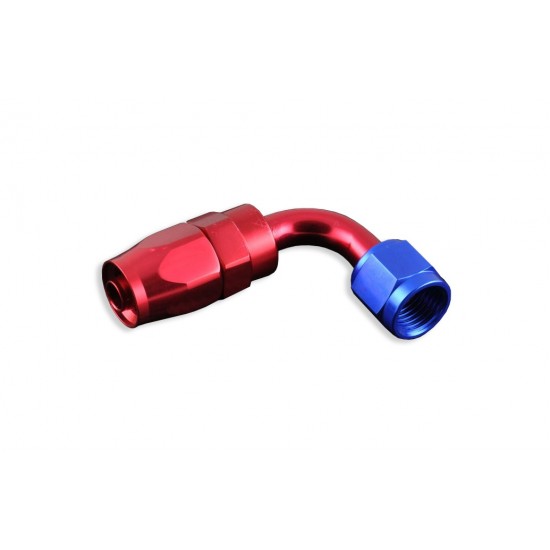 Swivel 90' AN10 fitting Red
