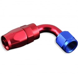 Swivel 90' AN6 fitting Red