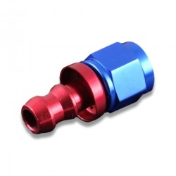 AN10 push-on fitting Red