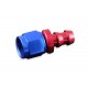 AN4 push-on fitting Red