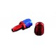 Swivel AN4 fitting Red