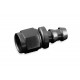AN6 push-on fitting Black