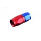 Swivel AN6 fitting Red