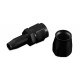 Swivel AN8 fitting Black