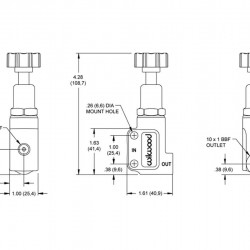Wilwood Brake Proportioning Valve 260-12627