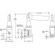 Wilwood 260-15832 Lever Control Brake Bias Proportioning Adjuster Valve - M10x1 Ports