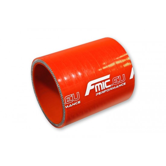 Straight silicone Coupler 32mm Orange 25cm