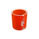 Straight silicone Coupler 32mm Orange 25cm