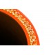 Straight silicone Coupler 32mm Orange 30cm