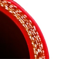 Straight silicone Coupler 35mm Red 25cm
