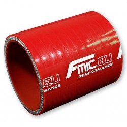 Straight silicone Coupler 35mm Red 30cm
