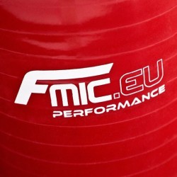 Straight silicone Coupler 35mm Red standardowy 7,6cm
