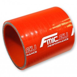 Straight silicone Coupler 35mm Orange 15cm