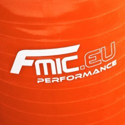 Straight silicone Coupler 35mm Orange 30cm