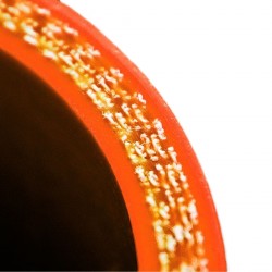 Straight silicone Coupler 35mm Orange standardowy 7,6cm