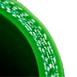 Straight silicone Coupler 35mm Green standardowy 7,6cm