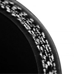 Straight silicone Coupler 38mm Black 5cm