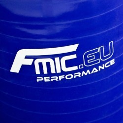 Straight silicone Coupler 38mm Blue 50cm