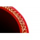 Straight silicone Coupler 6,5mm Red standardowy 7,6cm