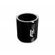 Straight silicone Coupler 60mm Black 15cm