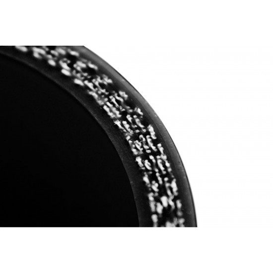 Straight silicone Coupler 60mm Black 15cm