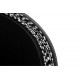 Straight silicone Coupler 60mm Black 15cm