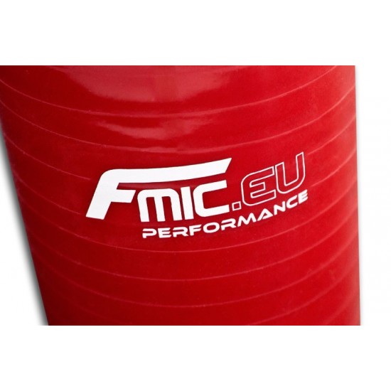Straight silicone Coupler 60mm Red 20cm