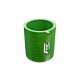 Straight silicone Coupler 60mm Green 25cm