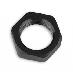 AN-12 AN12 (1-1/16 UNF) Adapter JIC bulkhead hex nut Fuel Oil Hose Fitting Black