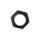 AN-8 AN8 (3/4 UNF) Adapter JIC bulkhead hex nut Fuel Oil Hose Fitting Black