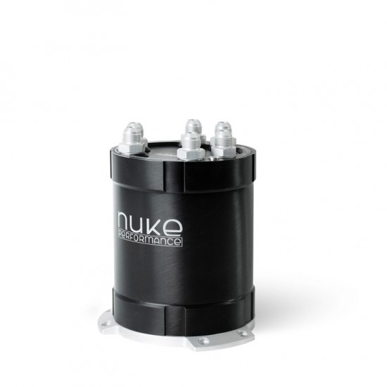 Nuke Performance 2G Fuel Surge Tank 2.0 liter for external fuel pumps