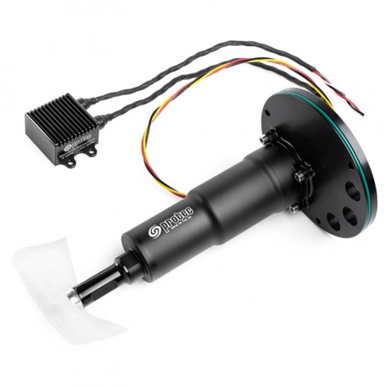 Nuke Performance 2G Fuel Surge Tank 3.0 liter with Protec Cobra Brushless FM60500 fuel pump