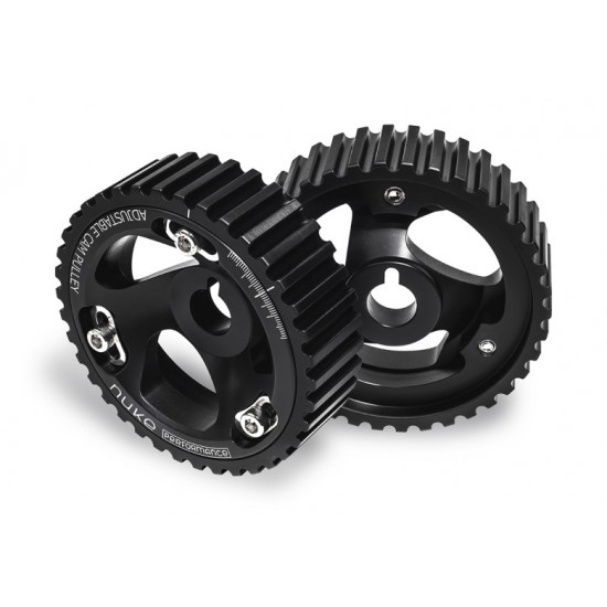 Nuke Performance Adjustable Cam Pulley for Volvo 8v / 16v round teeth