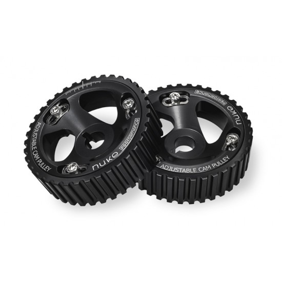 Nuke Performance Adjustable Cam Pulley for Volvo 8v / 16v round teeth