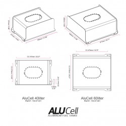 Nuke Performance AluCell Fuel Cell 40l with Nuke Performance CFC Unit
