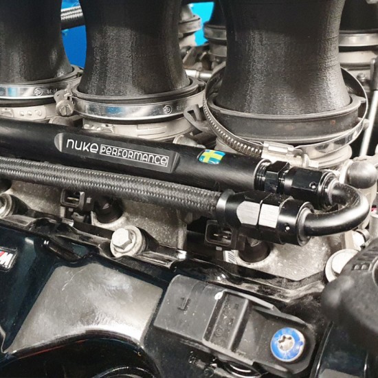 Nuke Performance BMW Fuel Rail 8cyl S65 Motorsports fuel rail Bolt-On