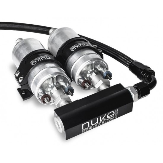 Nuke Performance Dual Universal Bracket 65mm, with Bosch 044 inserts