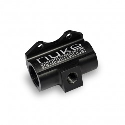 Nuke Performance Fuel Line Gauge Adaptor AN-8 to 1/8 NPT