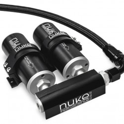 Nuke Performance Fuel Log Collector for 2x Nuke Fuel Filter Slim