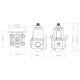 Nuke Performance Fuel Pressure Regulator FPR100s AN-6