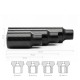 Nuke Performance Gear Knob Cavernous Carbon 100, Glossy finish